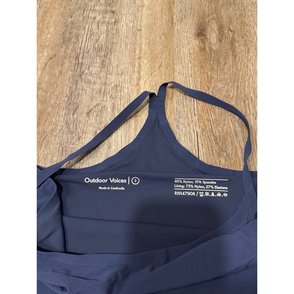Outdoor Voices Women's Navy Exercise Dress Size Small - Picture 3 of 6